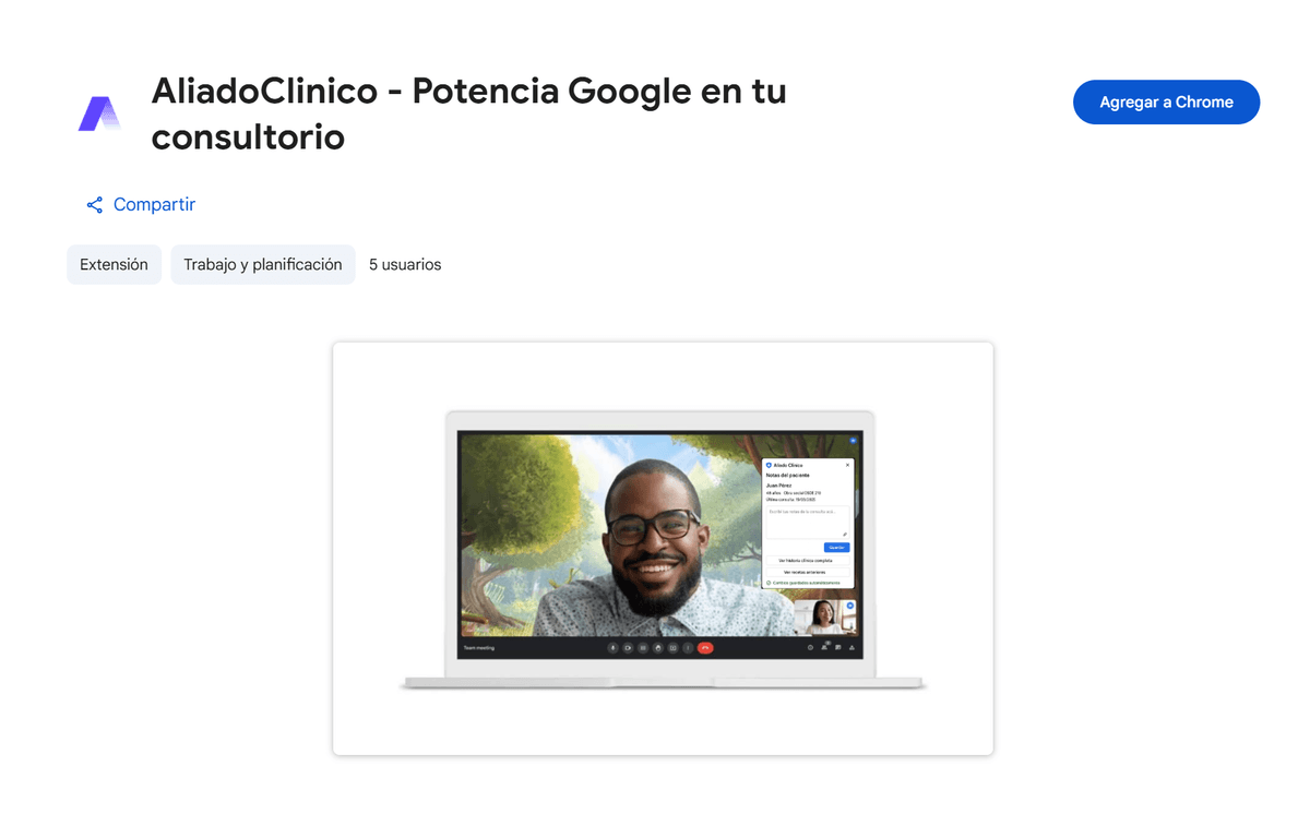 Instalá la extensión de Chrome